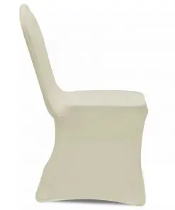 Chair Cover Stretch Cream 6 pcs