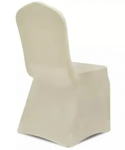 Chair Cover Stretch Cream 6 pcs
