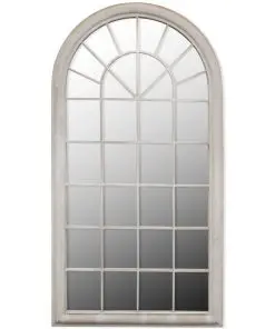 vidaXL Rustic Arch Garden Mirror 60x116cm for Both Indoor and Outdoor Use