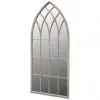 vidaXL Gothic Arch Garden Mirror 50 x 115 cm for Both Indoor and Outdoor Use vidaXL Gothic Arch Garden Mirror 50 x 115 cm for Both Indoor and Outdoor Use
