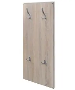 Oak and White 3-in-1 Wooden Shoe Cabinet Set