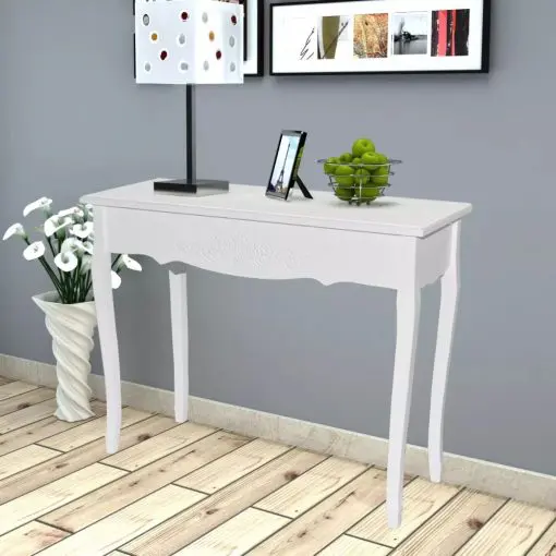 vidaXL Dressing Console Table White