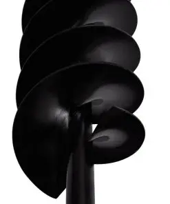 Ground Drill with Handle 100 mm with Extension Tube 9 m Steel