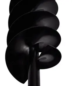 Ground Drill with Handle 100 mm with Extension Tube 13 m Steel