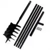 Ground Drill with Handle 200 mm with Extension Tube 5 m Steel Ground Drill with Handle 200 mm with Extension Tube 5 m Steel