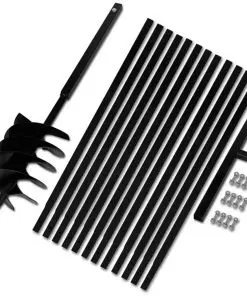 Ground Drill with Handle 200 mm with Extension Tube 13 m Steel