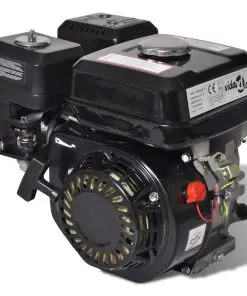 vidaXL Petrol Engine 6.5 HP 4.8 kW Black
