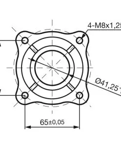 vidaXL Petrol Engine 6.5 HP 4.8 kW Black