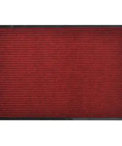 Red PVC Door Mat 120 x 180 cm