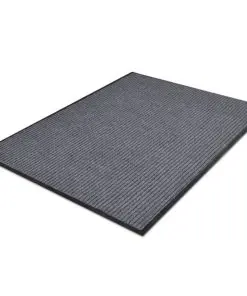 Grey PVC Door Mat 90 x 120 cm