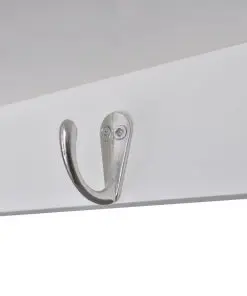 vidaXL Wooden Kitchen Wall Cabinet White