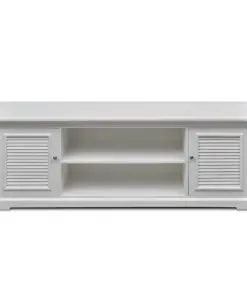 White Wooden TV Stand