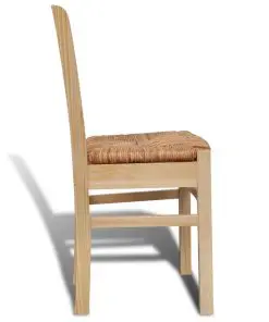 vidaXL Dining Chairs 2 pcs Pinewood