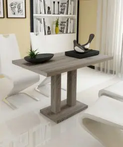 vidaXL Dining Table MDF Oak-look