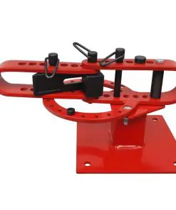 vidaXL Manually Operated Bench-Mounted Steel Pipe Bending Machine