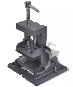 vidaXL Manually Operated Tilting Drill Press Vice 110 mm