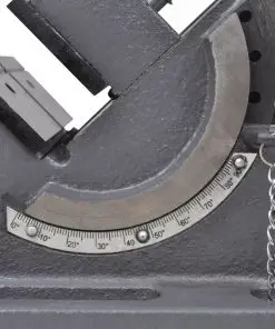 vidaXL Manually Operated Tilting Drill Press Vice 110 mm