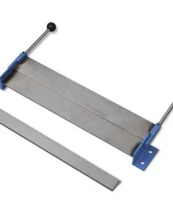 vidaXL Manually Operated Steel Plate Folding Machine 450 mm