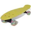 Yellow Retro Skateboard with LED Wheels Yellow Retro Skateboard with LED Wheels