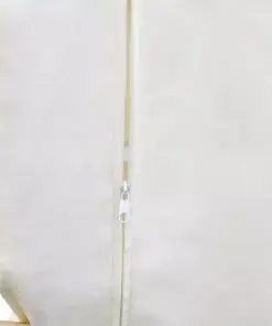 vidaXL Rocking Chair Cream Bentwood and Fabric