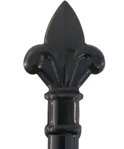 Double Door Fence Gate with Spear Top 300 x 200 cm