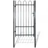Fence Gate with Hoop Top 100 x 198 cm Fence Gate with Hoop Top 100 x 198 cm