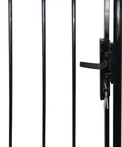 Fence Gate with Hoop Top 100 x 198 cm