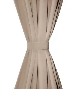 2 pcs Cream Slot-Headed Blackout Curtains 135 x 245 cm