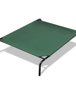 vidaXL Elevated Pet Bed with Steel Frame 90 x 60 cm