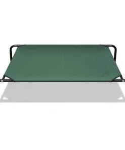 vidaXL Elevated Pet Bed with Steel Frame 90 x 60 cm