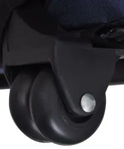 vidaXL Blue Foldable Multipurpose Pet Trolley