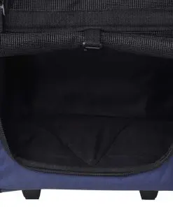 vidaXL Blue Foldable Multipurpose Pet Trolley