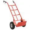 Red and Black Metal Foldable Trolley Red and Black Metal Foldable Trolley