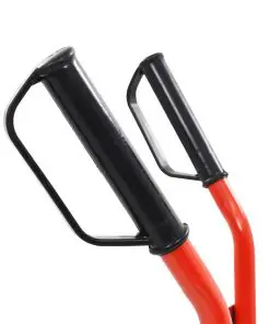 Red and Black Metal Foldable Trolley