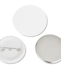 vidaXL Badge Maker Machine 44 mm with Circle Cutter and Button Parts 500 Sets