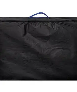 Blue Foldable Massage Table 2 Zones with Aluminium Frame