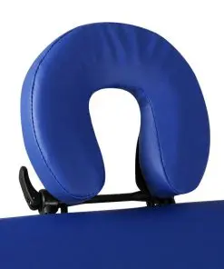Blue Foldable Massage Table 3 Zones with Aluminium Frame
