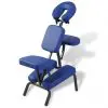 Blue Foldable & Portable Massage Chair