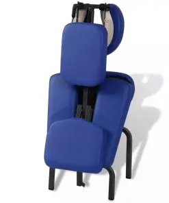 Blue Foldable & Portable Massage Chair