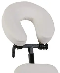 White Foldable & Portable Massage Chair