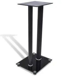 2 pcs Glass Speaker Stand