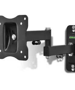 Single-armed Swivel Tilt Wall Mounted TV Bracket 100x100mm 10″-23″