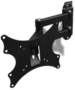 Double-armed Swivel Tilt Wall Mounted TV Bracket 200x200mm 17″-37″
