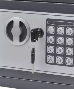 vidaXL Electronic Digital Safe 23 x 17 x 17 cm
