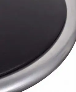 vidaXL Folding Bar Stools 4 pcs Faux Leather