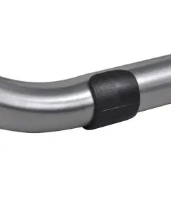 vidaXL Folding Dining Chairs 6 pcs Black Faux Leather and Steel