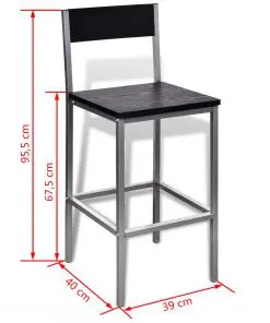 Counter Height Breakfast Bar Set