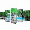 Canvas Wall Print Set Buddha 100 x 50 cm Canvas Wall Print Set Buddha 100 x 50 cm