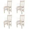 vidaXL Dining Chairs 4 pcs Pinewood vidaXL Dining Chairs 4 pcs Pinewood
