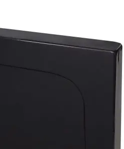 vidaXL Rectangular ABS Shower Base Tray Black 70 x 90 cm